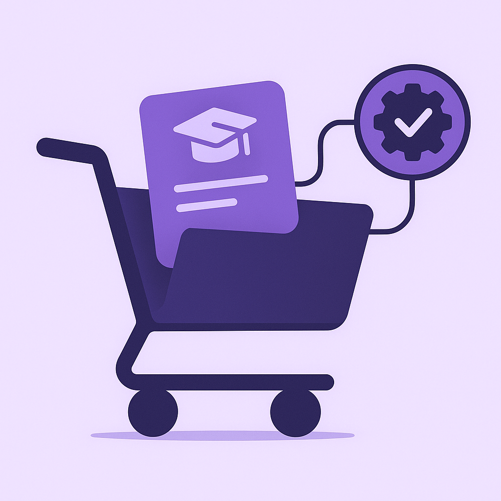 Abandono de carrinho: automação para recuperar matrículas em cursos