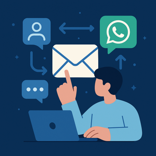 Reengajamento de leads: e-mail marketing e WhatsApp para reativar contatos antigos