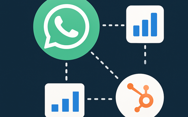 Integração WhatsApp-CRM: RD Station e HubSpot sem fricção