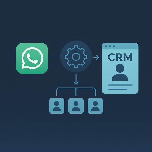 Automação WhatsApp CRM: salve leads no CRM sem esforço